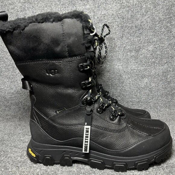 UGG Women's Black Adirondack Meridian Gore-Tex Boots 1143839 Insulated Size 8.5